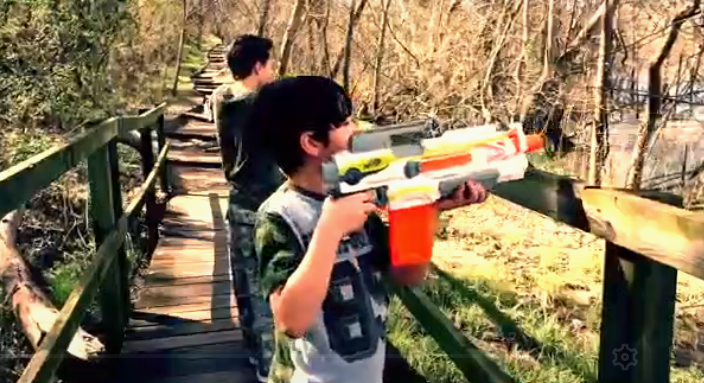 Nerf Gun Party Photo Booth Ideas