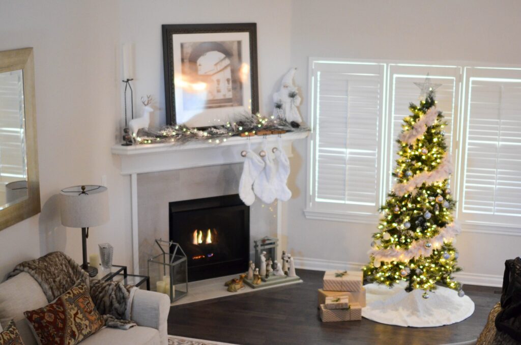 How To Decorate a Fireplace for Christmas?